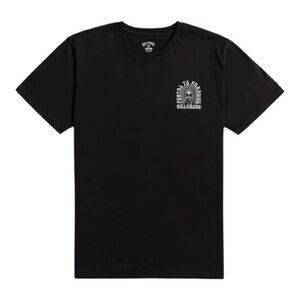 Billabong Portal Graphic Tee Black Mens Medium BNWT